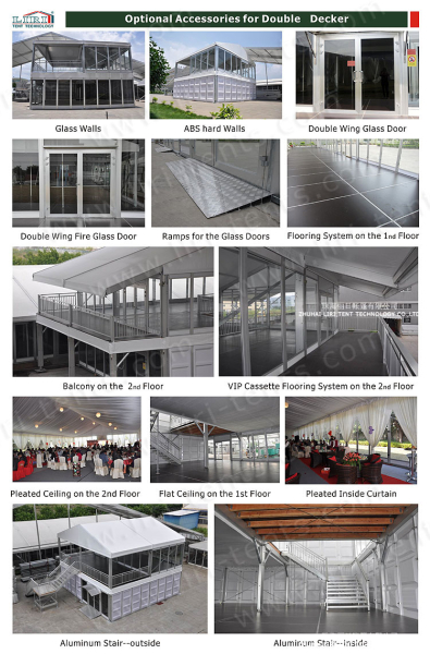 Two Level Structure Marquee 10*10m For Outdoor Event