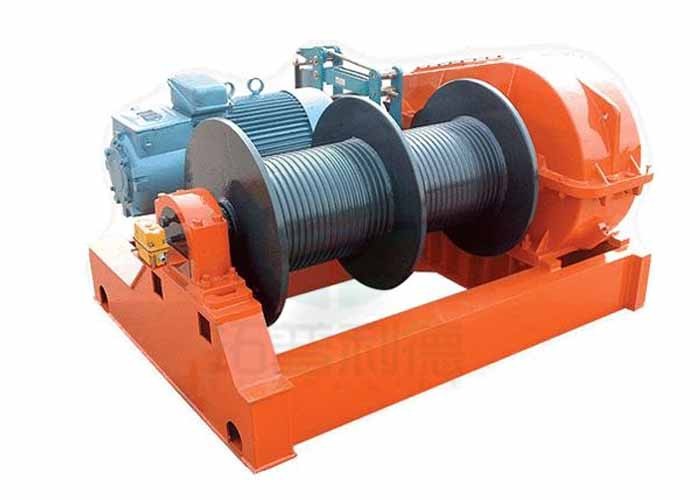 high speed 5T powered material pulling boat winch electric winch for boat