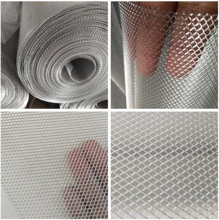 Diamond Expanded Metal Aluminium Netting With Small Hole 