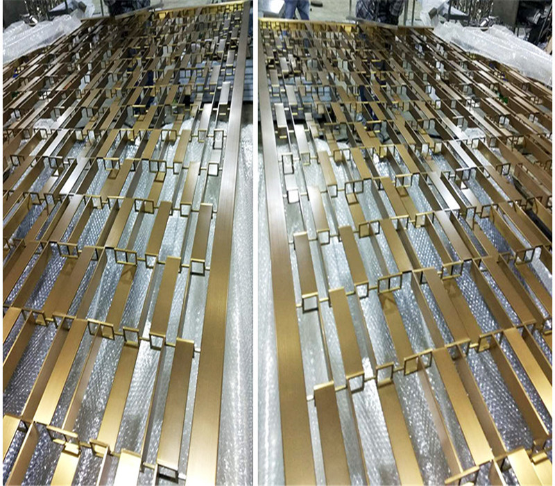 Top sale stainless steel metal screen door panel decorative wall panel design customized