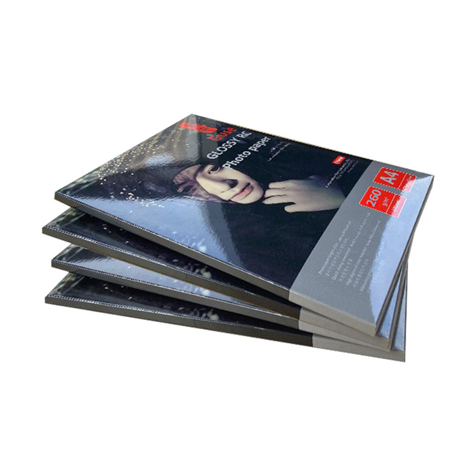 Natural Warm White Satin Minilab Photo Paper 6 ''  Vivid Printing Color 0