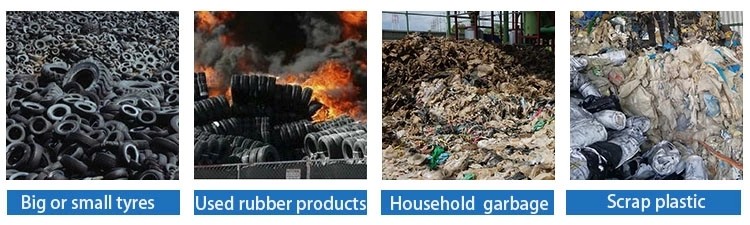 5 ton High output scrap tyre recycling to oil machine tyre to oil pyrolysis plant for sale