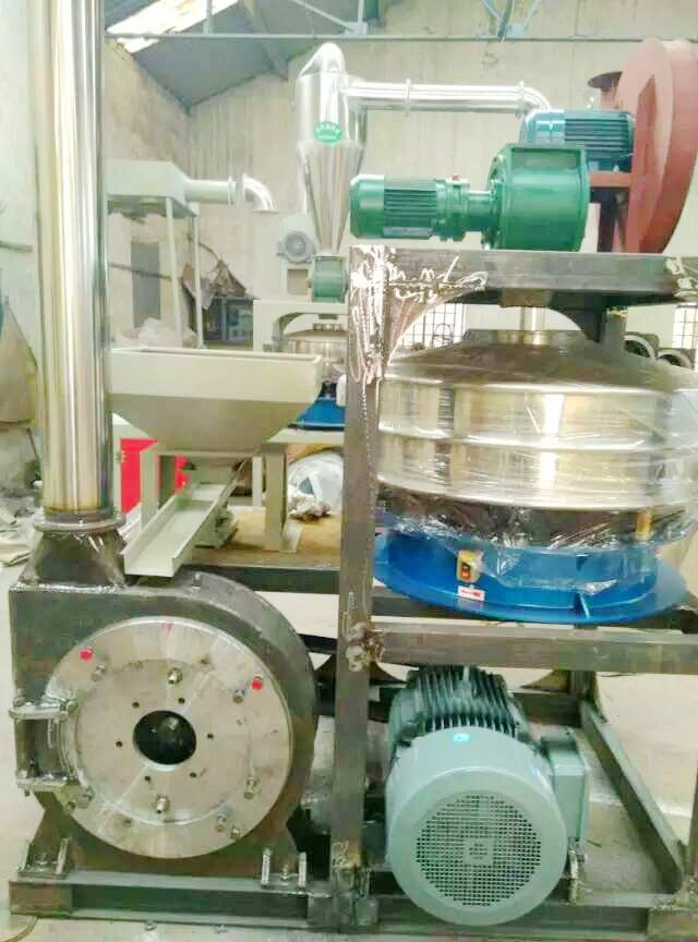 Double Shaft PVC Pulverizer Machine Environmental Protection Vibration