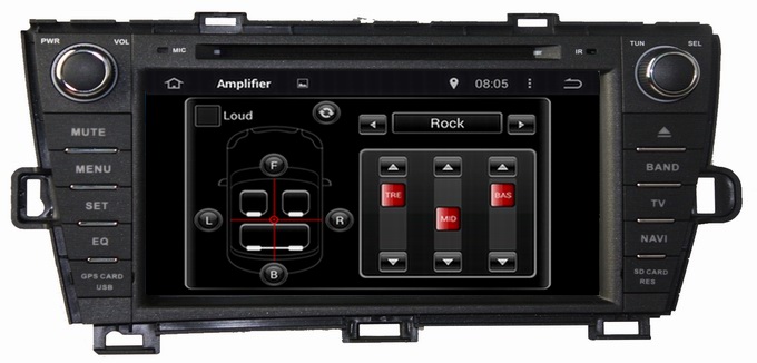 Ouchuangbo Car Radio GPS Media DVD Player for Toyota Prius 2009-2013 (Right) Android 4.4 Bluetooth 3G Wifi OCB-8004RD