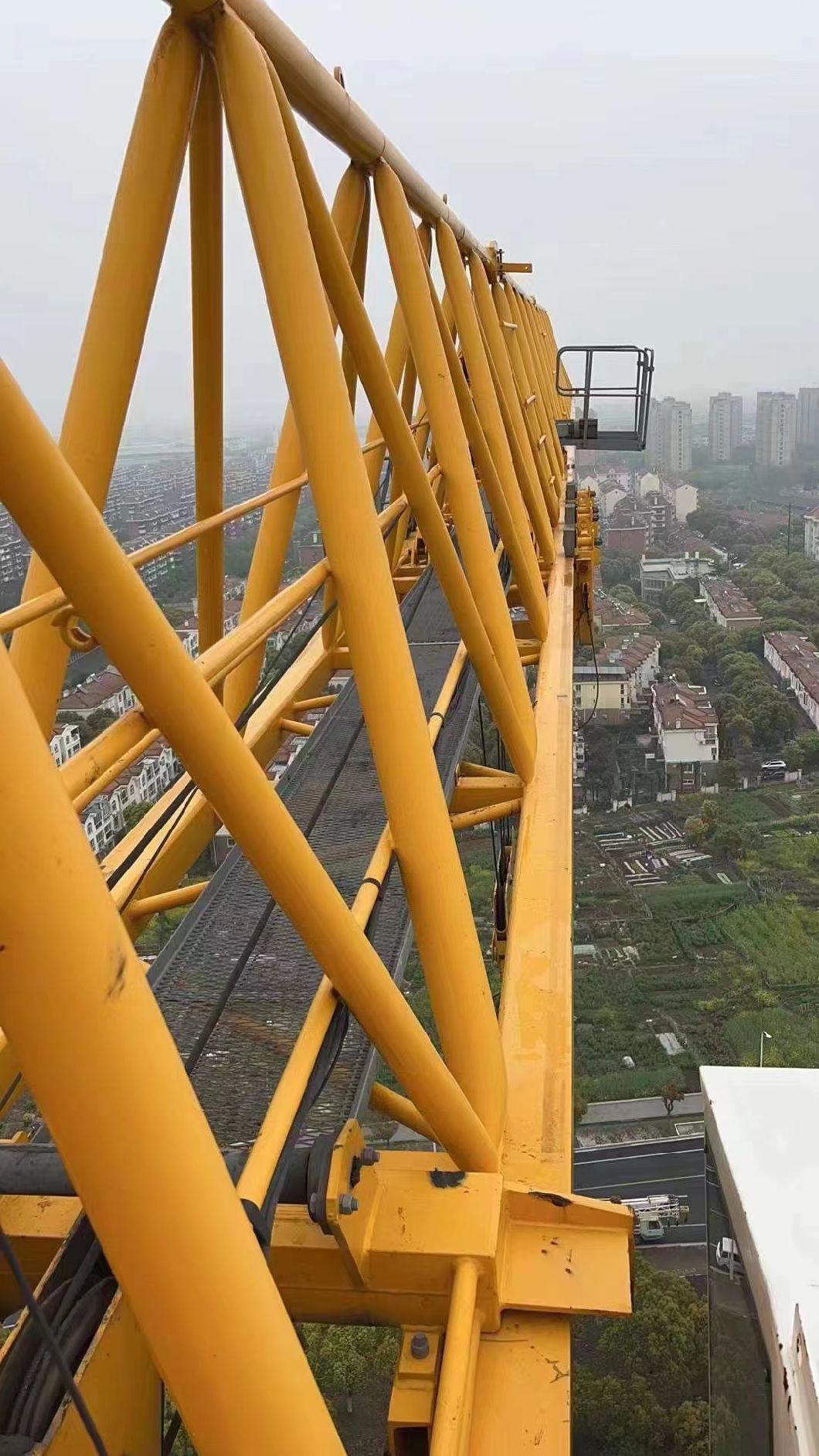 Taizhou Tenda 6016-10 Used Tower Crane for Sale
