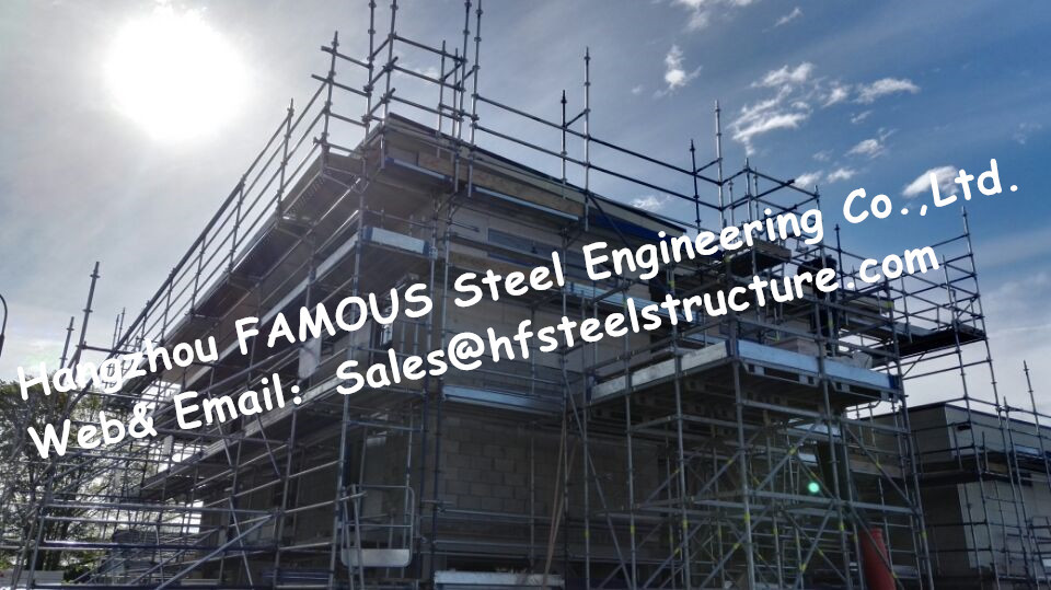 Q235 / Q345 Steel Prefab Buildings / Multi Storey Steel Structures NZ Standard