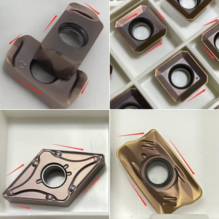 Metal Carbide Turning Inserts CVD Coated TCMT110304 TCMT110204
