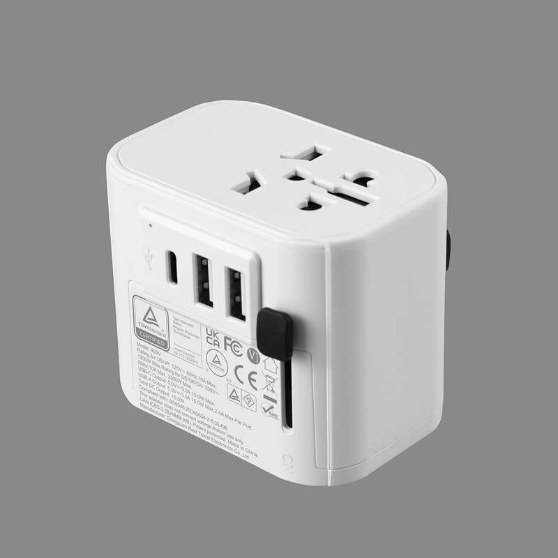 All In One Portable Universal Travel Adapter International Wall Charger AC Outlet Plugs