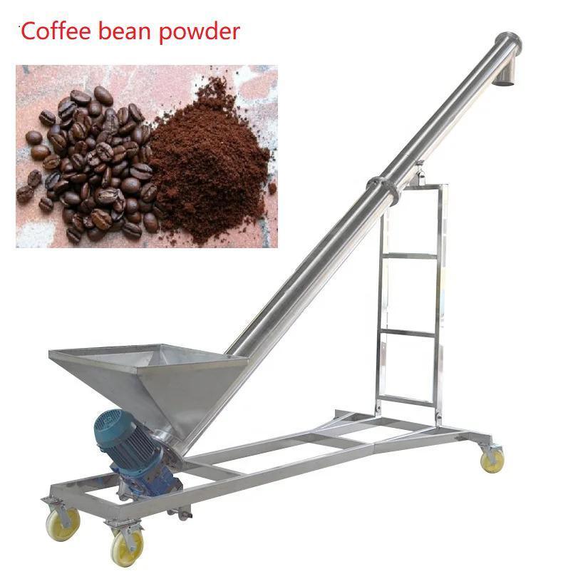 Stainless Steel 5 Ton Per Hour Particle Powder Screw Auger Conveyor Feeder