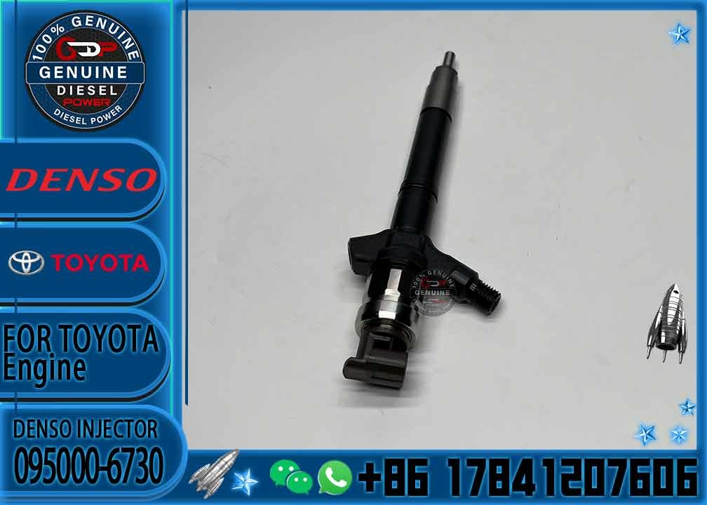 Diesel Fuel Engine Injector 095000-6730 for High Pressure Diesel Parts Nozzle 0950006730 for Toyota