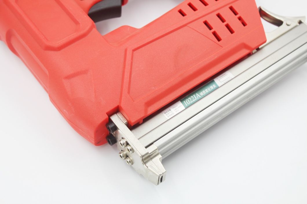 Hot Sale 20 Gauge Electric-Corded Nail Gun Staple Gun Furniture Construction Power Tacker Gun Tool Nailer 1022j