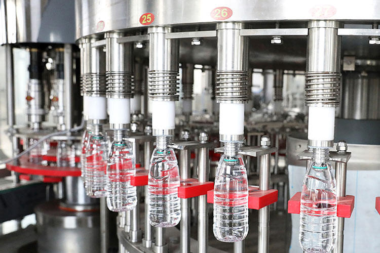 600ml Full Automatic Drinking Water Production Line , Filling Packing Machine
