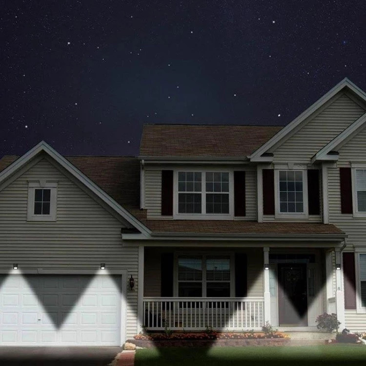 Outdoor Wireless Solar Rechargeable Light With PIR Motion Sensor
