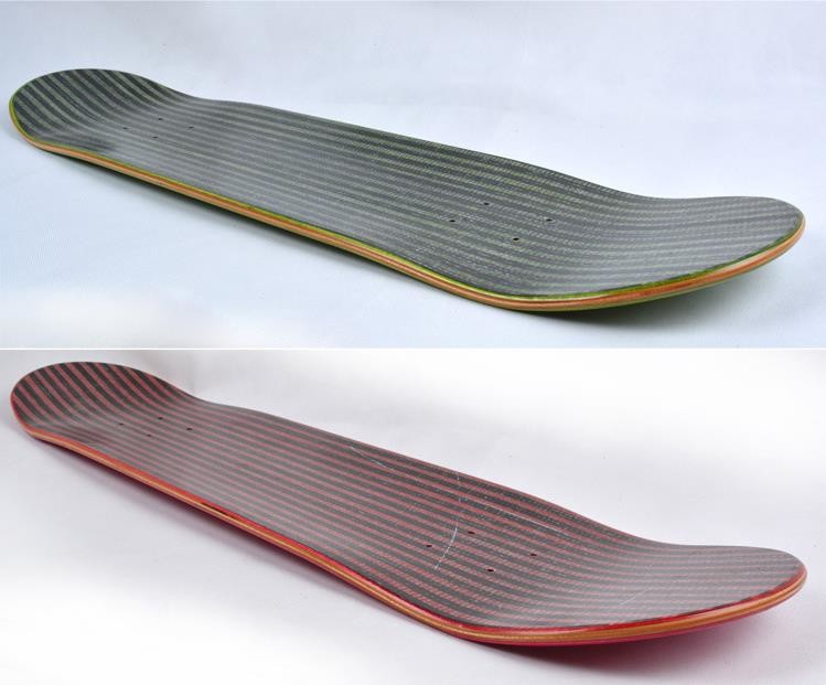 YOBANG carton fibre blank skateboard decks with maple wood 31inch OEM color