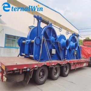 Hydraulic Winch Puller With Customized Rope Capacity And Winch Speed