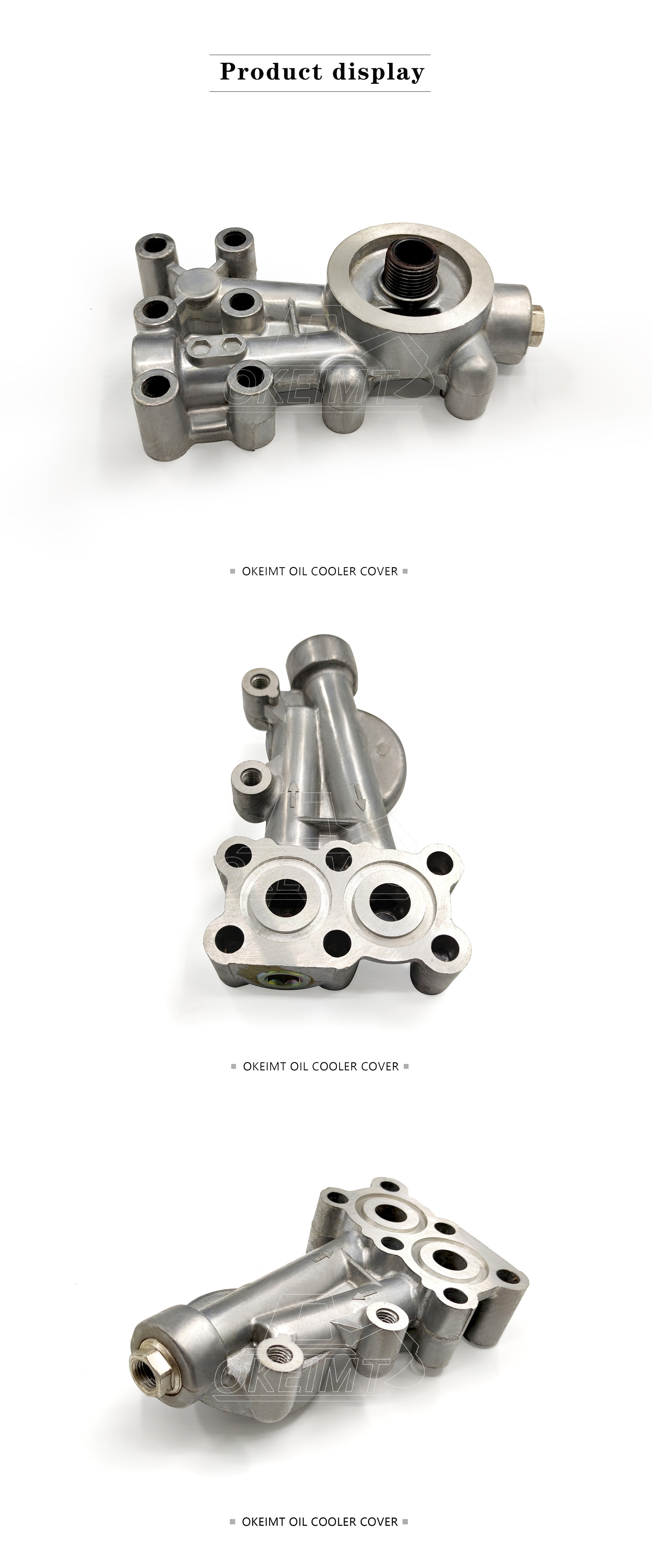 6209-51-5110 Oil Filter Head For Komatsu 6D95-6 PC200-6 Engine