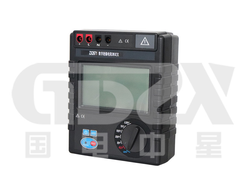 2500V 5000V High Voltage Digital Display Insulation Resistance Tester