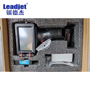 Handheld Expiry Date Inkjet Coding Machine 12.7mm DC 11.1V Power ISO Certificate