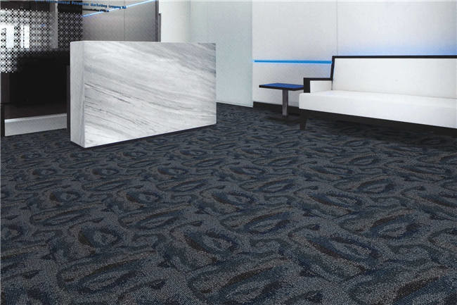 Eco Friendly Floor Carpet Tiles Commercial Square Carpet Tiles Machine Made Technics