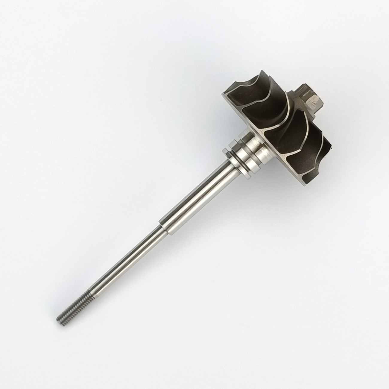MS-TECH Turbo TD025 Turbine Wheel Shaft 49173-06601 49135-00011 Fit Turbos Ind 37mm Exd 31.5mm Blades 12