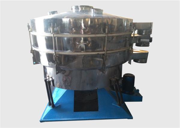 High Output Tumbler Screening Machine , Silver Crystals Vibratory Screen