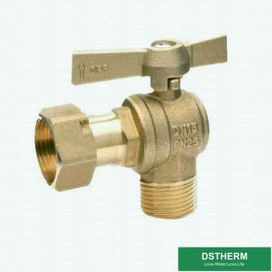 Lockable Brass Union Ball Valve With Press Connector 1/2" - 1"