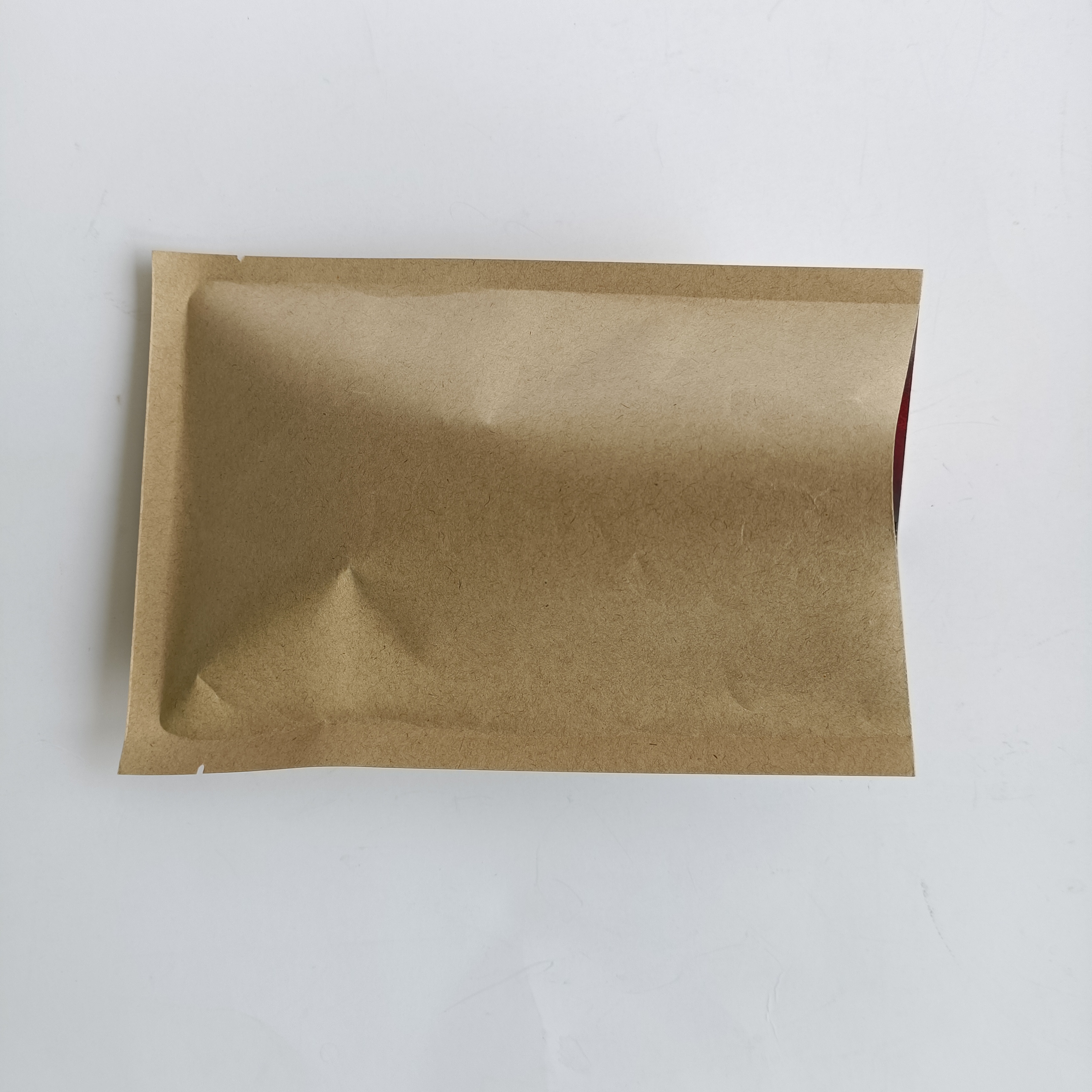 0.14MM Thickness Eco-Friendly Kraft Paper Bag with Aluminum Foil and Gravure Printing