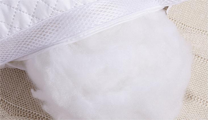 Pure Cotton High Elastic Washable Pillow Sustainable Function for Hotel Bedding Set