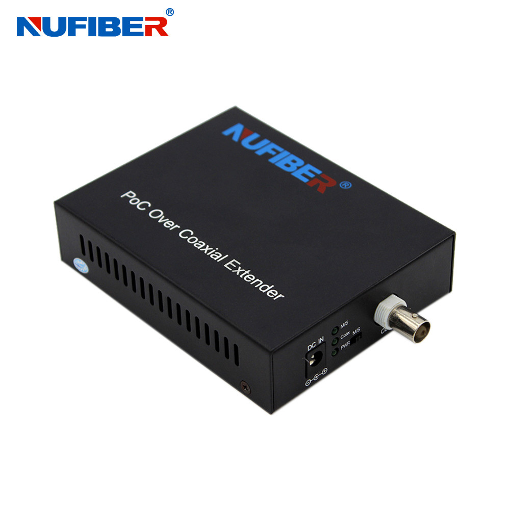 10/100Mbps IP over Coaxial Exntender EOC POC Function 900meters DC52V