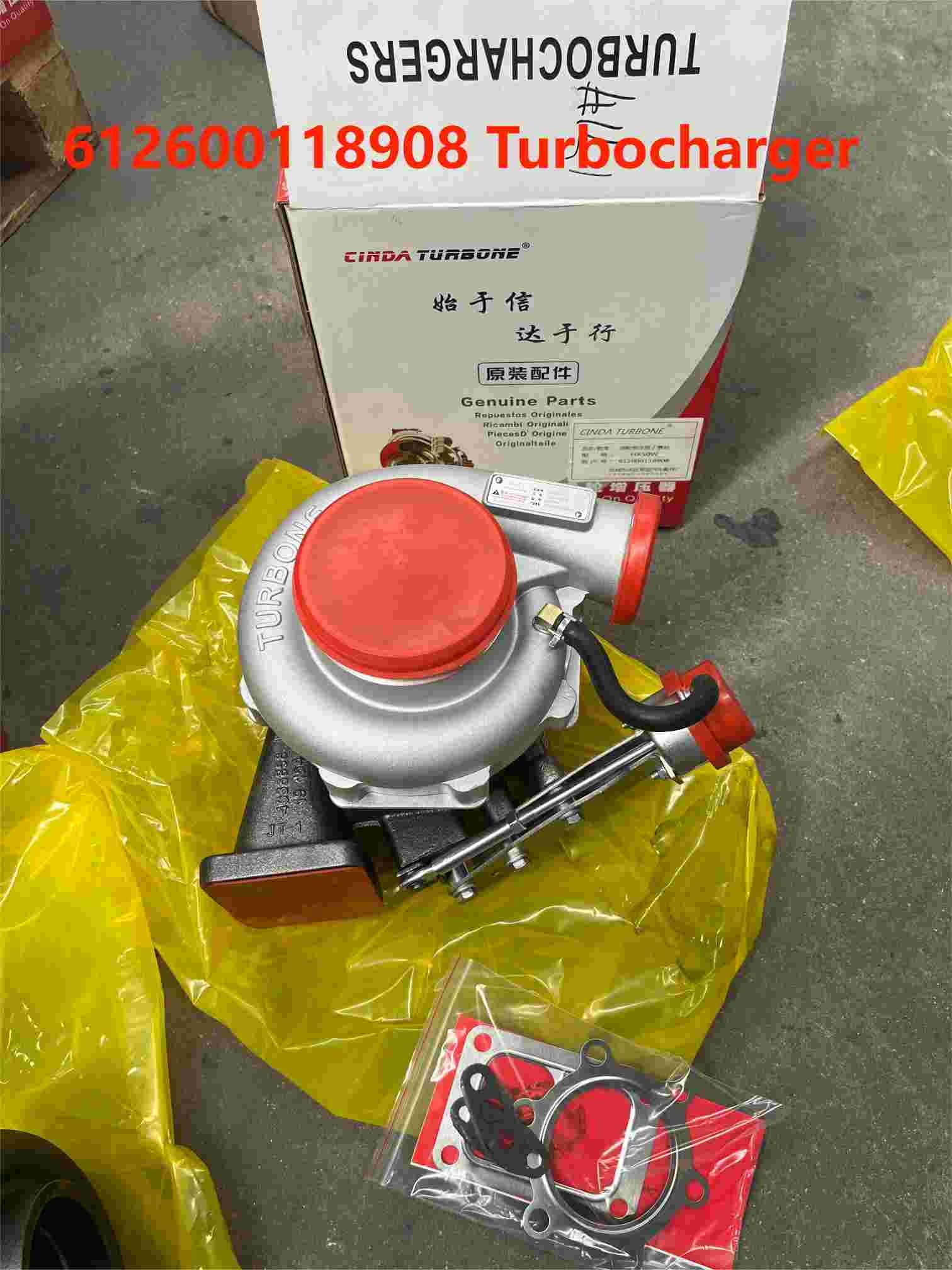 Garrett Turbo 612600118908 Weichai Engine Parts 3785384 230041108 HX50W Supercharger