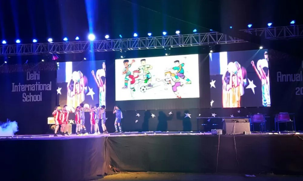 500x500mm P4.8mm Waterproof Led Video Wall Rental LED Screen For Event