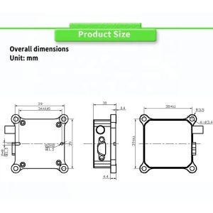 UBTM305Y Navigation Inertial System Antenna with Stable Attitude and FOG Gyro
