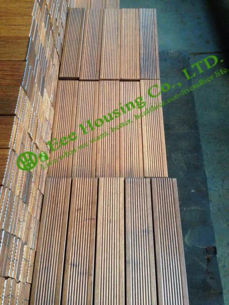 Outdoor Bamboo Floor Tiles, 300x300x25mm Bathroom Floor Tile, Bamboo Strand