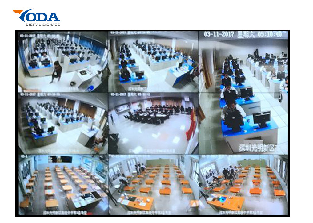 1.8mm Bezel 200W 350cd/m2 LCD Video Wall Display