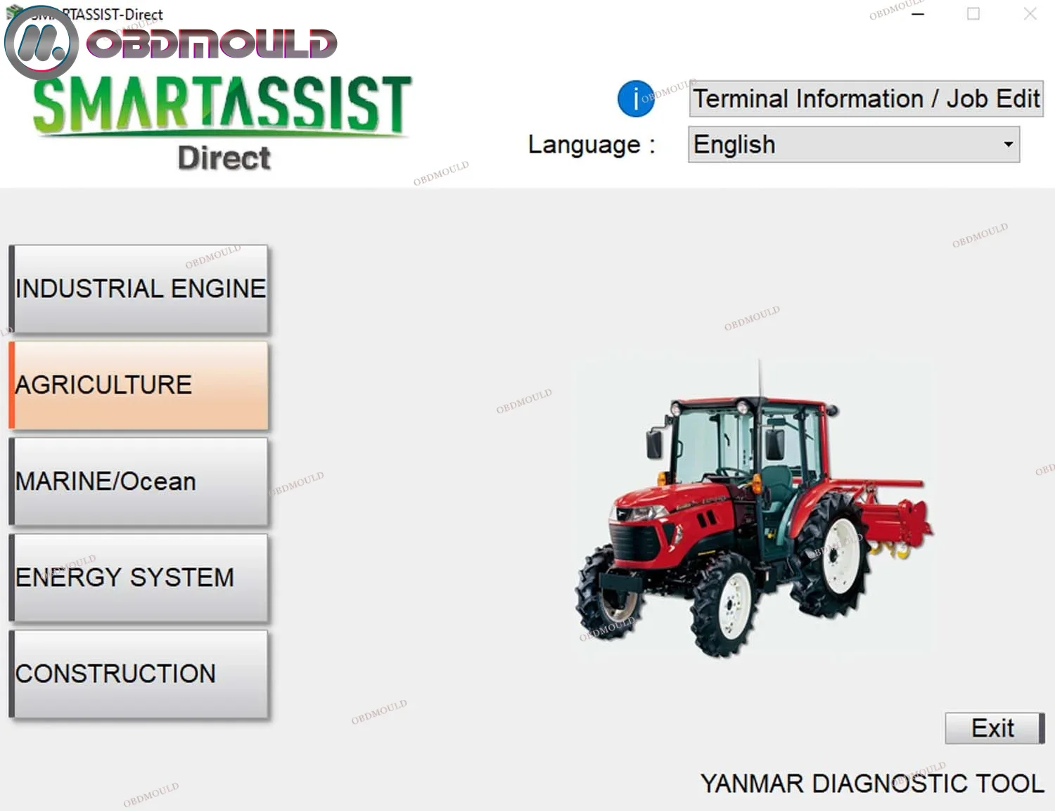 Yanmar Diagnostic Tool for Diesel Excavator and Yanmar Tractor 1983000033 CS9703000000
