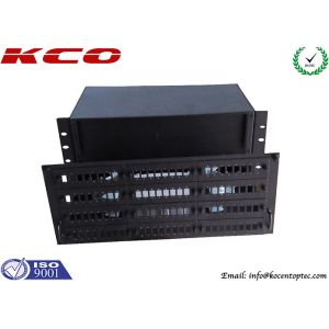 96 Cores 4U Fibre Termination Box ODF Unit Fiber Optic Patch Panel Rack Mount