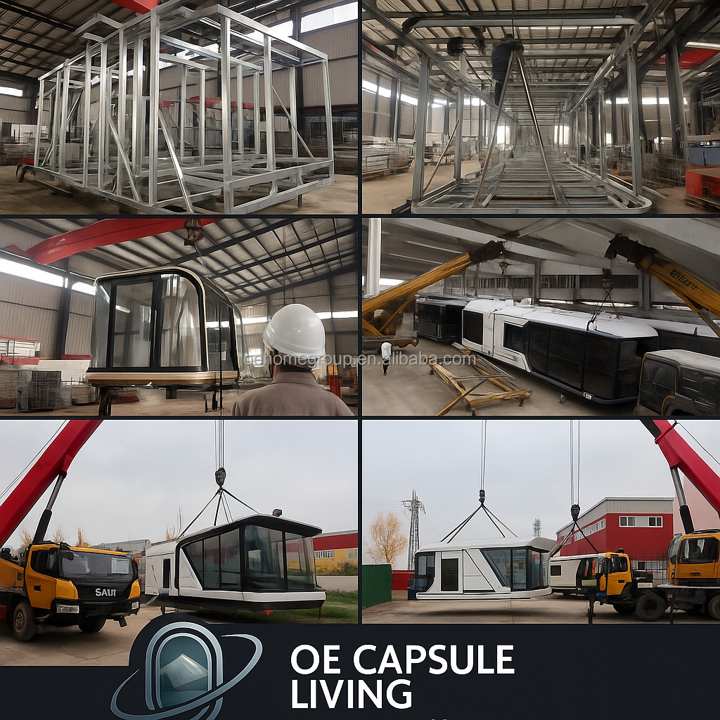 Fully Assembled Prefab Houses Customized Small Prefab House For Guard Room Prefab House Kit