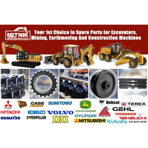 35MnB Forging Processing E200 Bottom Roller Track Roller for CAT Excavator Spare Parts