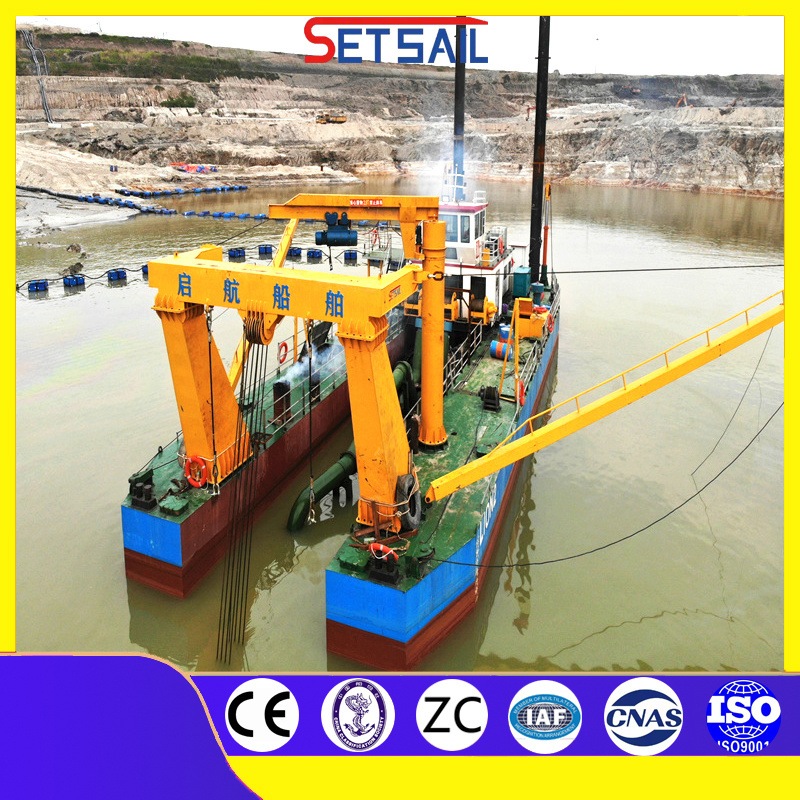Portable River Sand Cutter Suction Pump Dredger for Sale