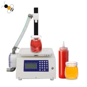 Weighing 360Bottles/H Honey Bottle Filling Machine 220V