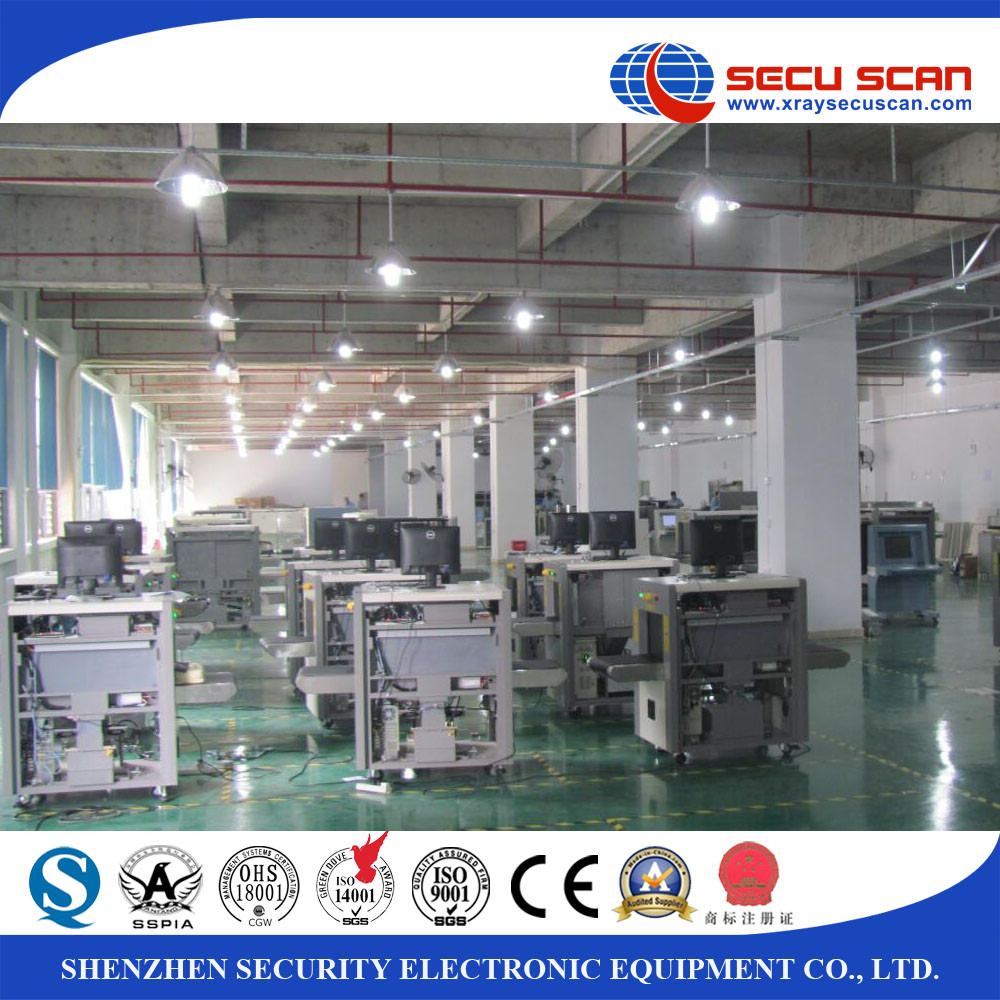 150kgs Conveyor X Ray Baggage Scanner / airport security scanners