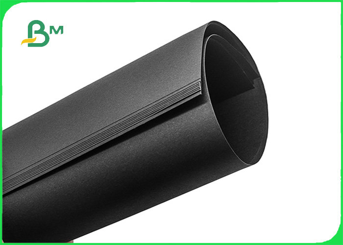  300gsm 350gsm FSC Black Card Paper For Phone Boxes High Strength