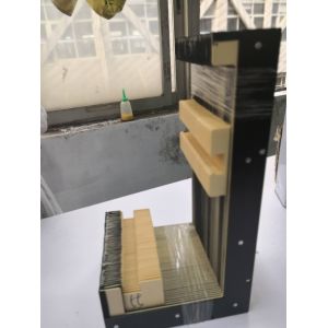  high quality  bellows protect cover made by fiber cloth and PVC for H beam drilling machine Manufactures