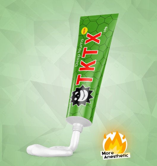 Possible TKTX Tattoo Numbing Cream Anesthetic Painless For Microneedling