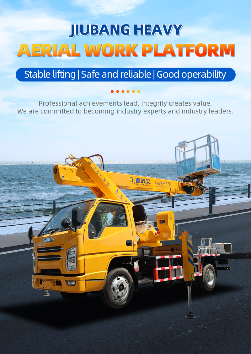 23m 27m 28m 30.5m customized telescopic boom man lift aerial work platform truck