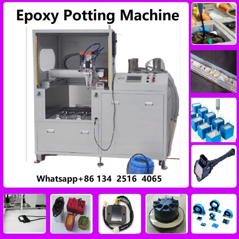 ab glue dispensing machine for flyback transformer epoxy potting and encapsulation for flyback transformer