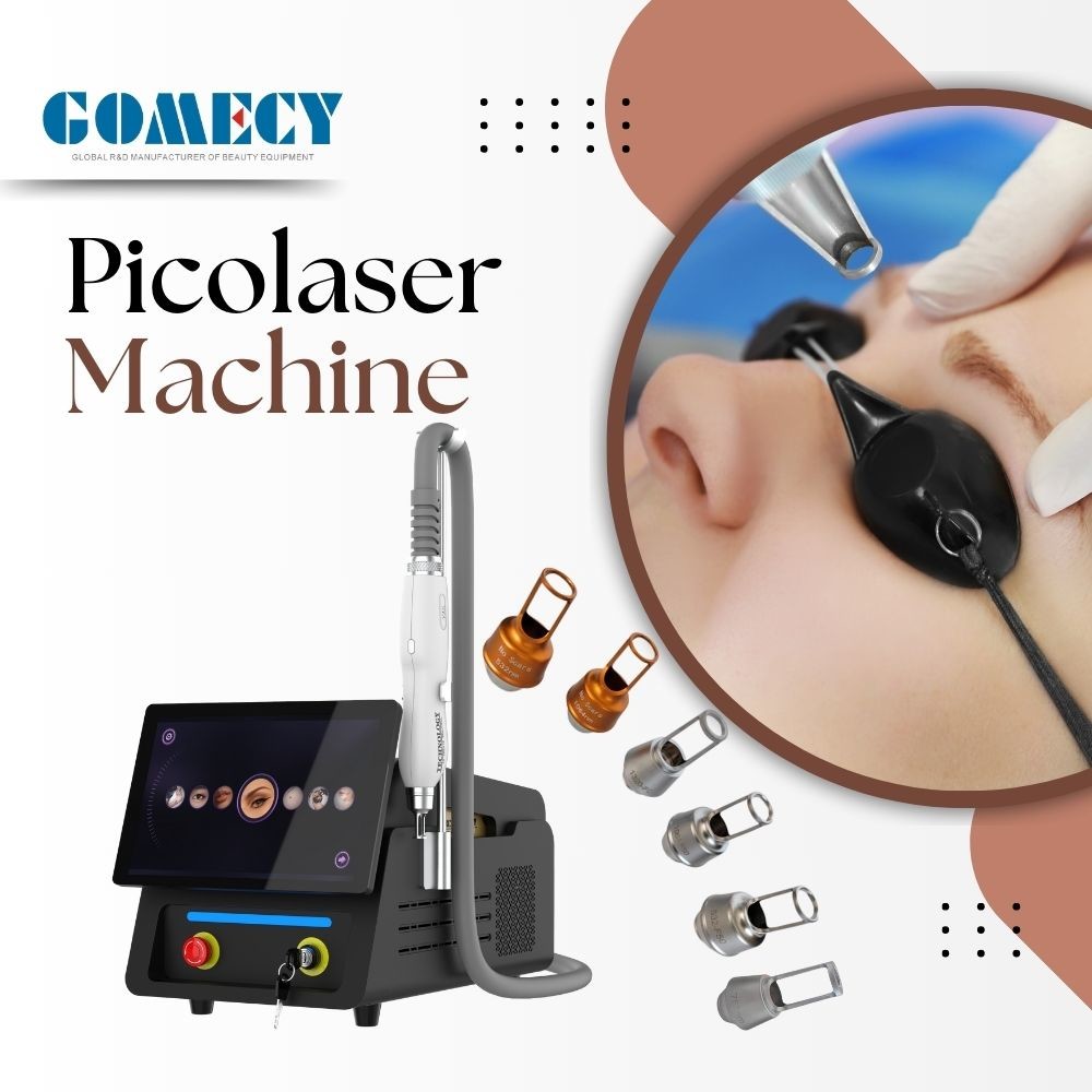 Q Switched ND Yag Laser Machine 2000W High Energy And 6 Functions 100-2000J For Remove Age Pigmented Birthmarks