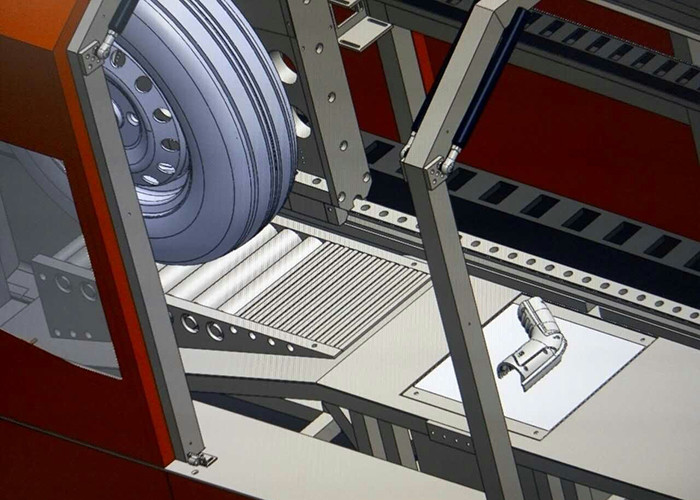 IEC 62196 11000N Vehicle Connectors and Plugs Drive Over Testing Equipment