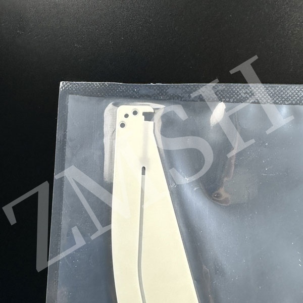 Alumina Ceramic Fork Hand High-precision Machining Ceramic Manipulator High hardness Corrosion Resistance