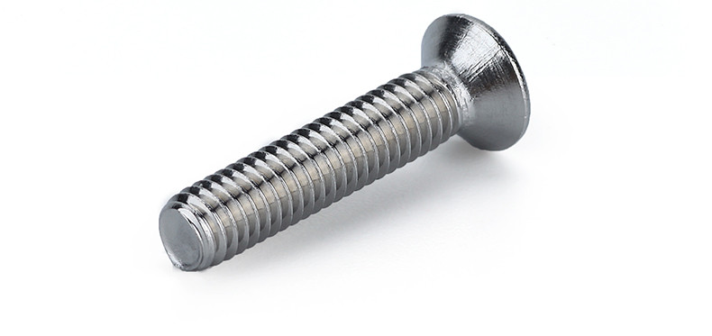 Stainless Steel Flat Head Machine Screws , Flat Head Phillips Machine Screw